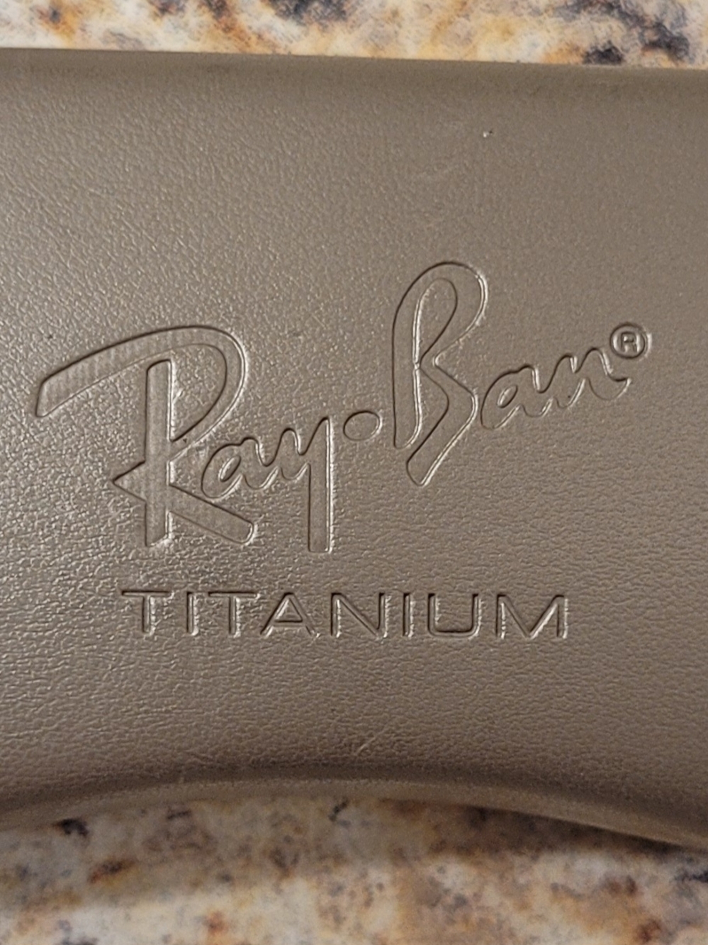 Ray-Ban Titanium Sunglasses Case in Gray